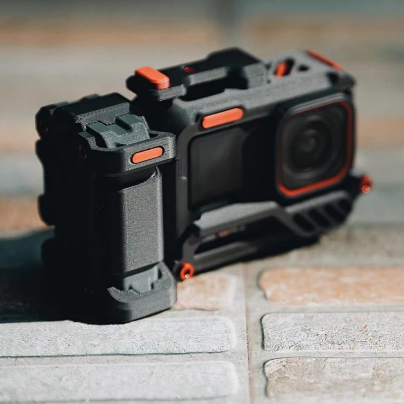 Insta360 Ace Pro 2 / Ace Pro Street Photography Cage with Ergonomic Handgrip | Lightweight 3D Printed Rig