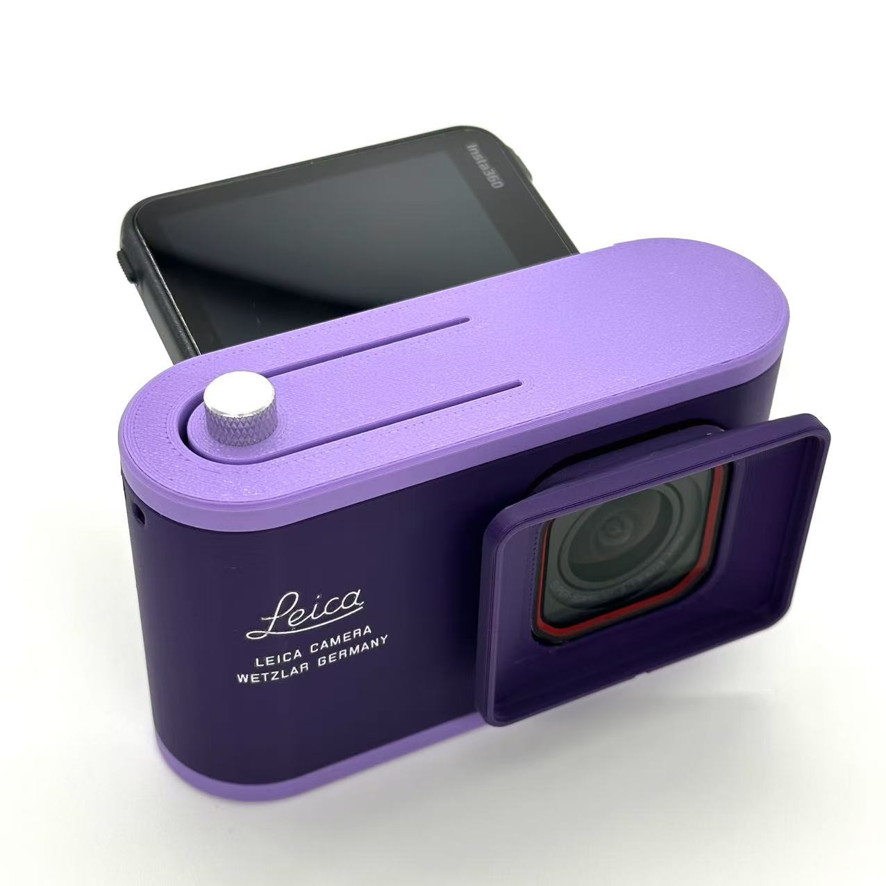 Leica Style Cage for Insta360 Ace Pro 2 / Ace Pro | Retro Camera Mod Housing