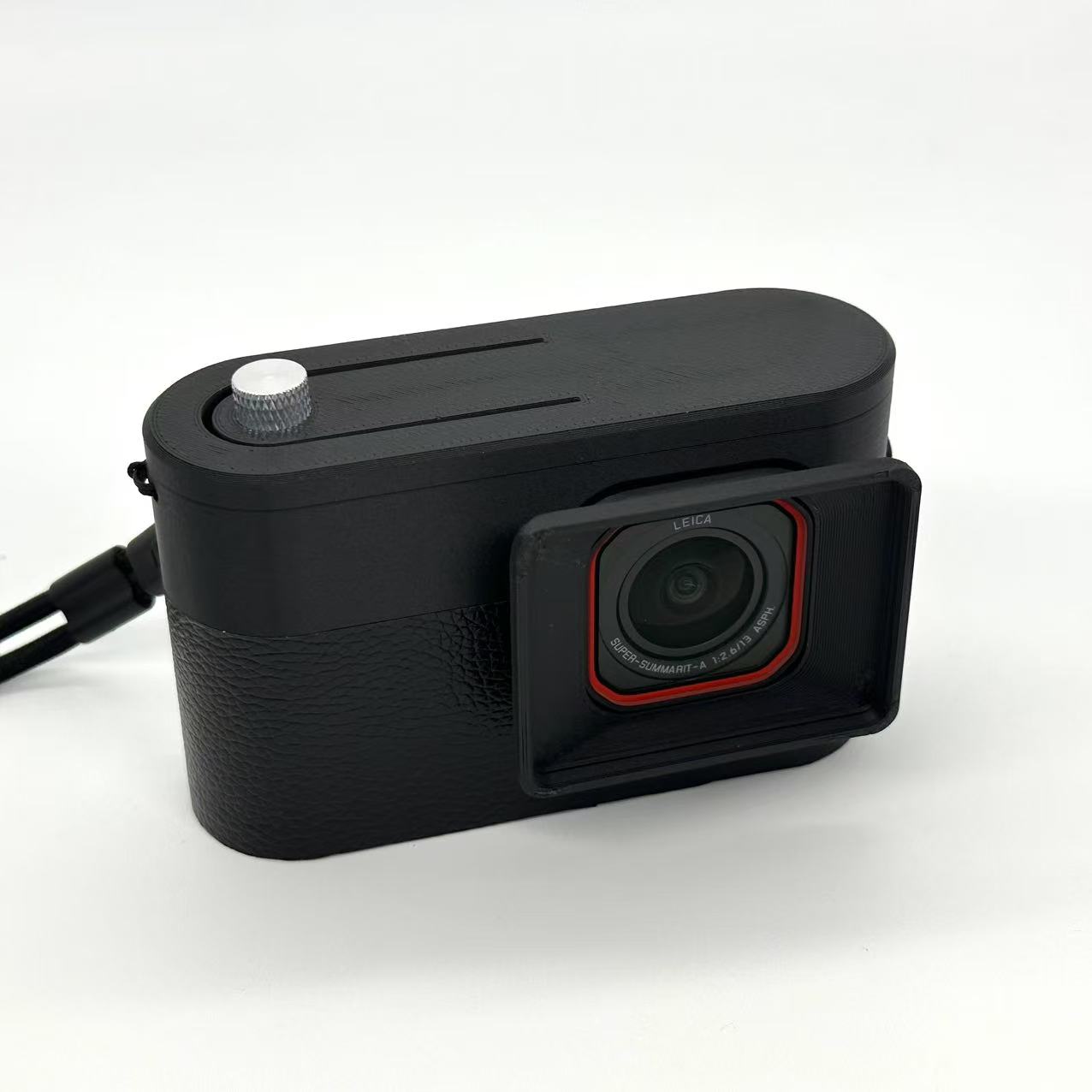 Leica Style Vintage Case for Insta360 Ace Pro 2 with Hood