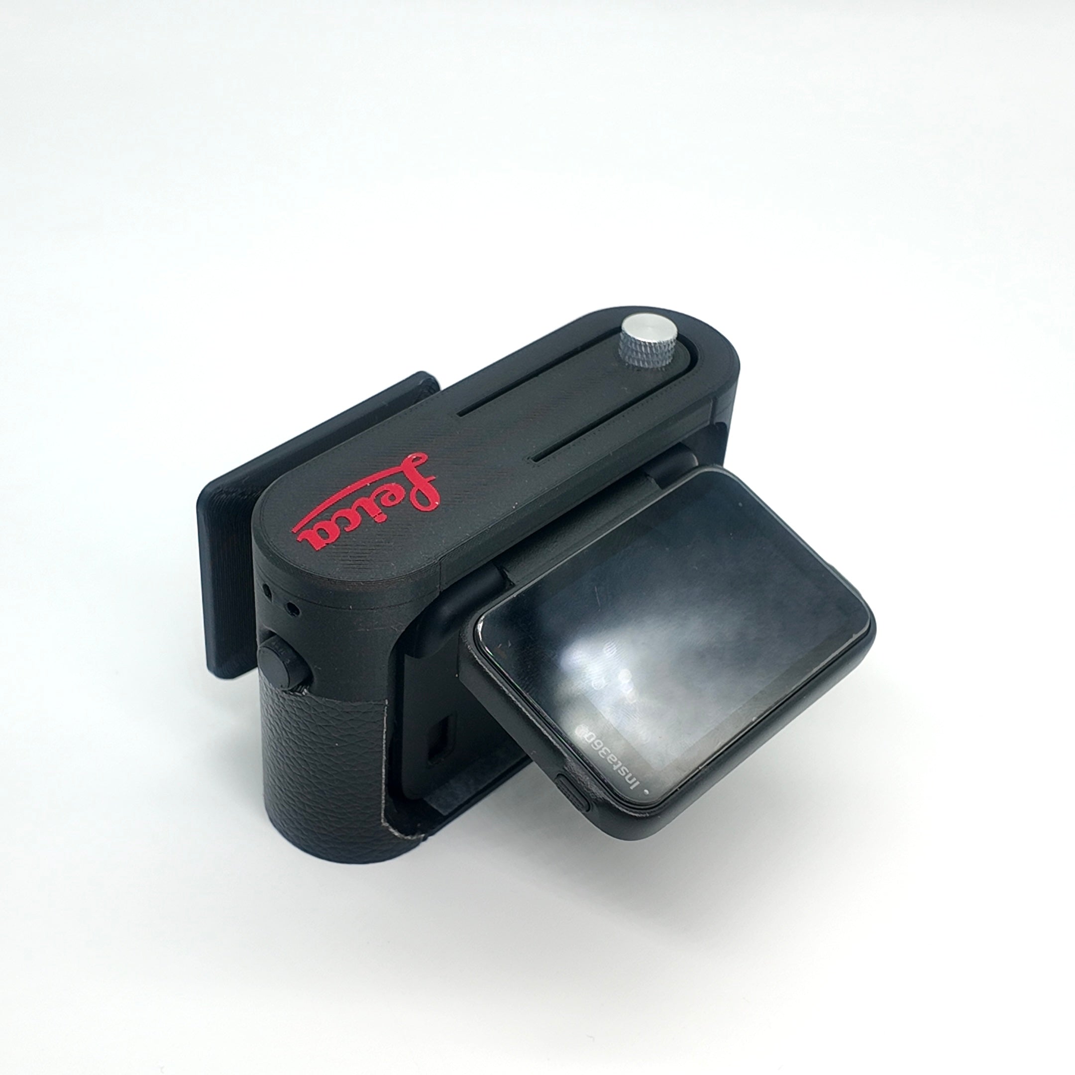 Leica Style Vintage Case for Insta360 Ace Pro 2 with leather